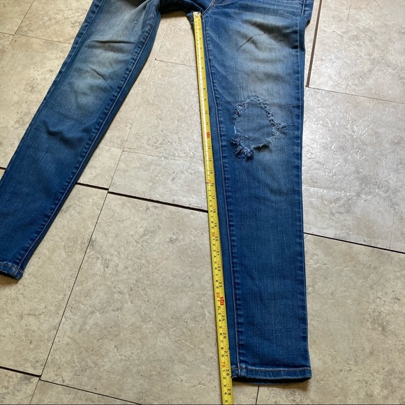 American Eagle Ripped Super Stretch Jegging Jeans - Picture 10 of 11